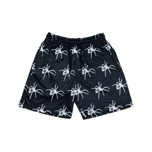 Load image into Gallery viewer, &#39;Widow&#39; Mesh Shorts - Black